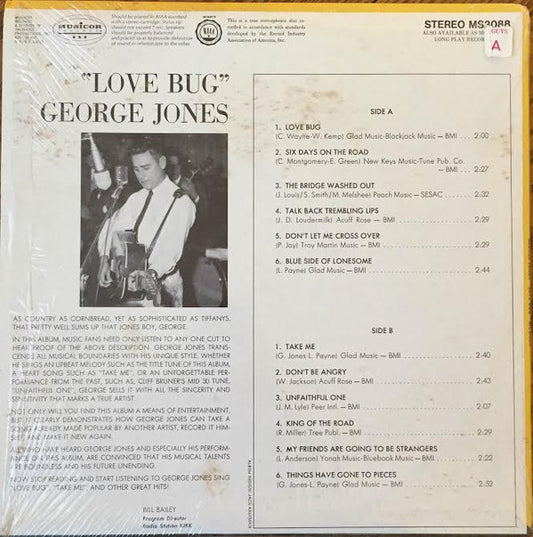 George Jones (2) : Love Bug (LP, Album)