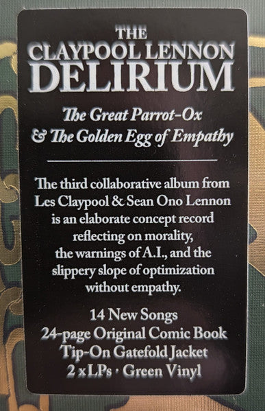 The Claypool Lennon Delirium : The Great Parrot-Ox And The Golden Egg Of Empathy (2xLP, gre)