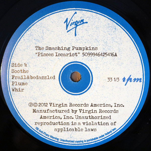 Smashing Pumpkins* : Pisces Iscariot (2xLP, Comp, RE, RM, 180)