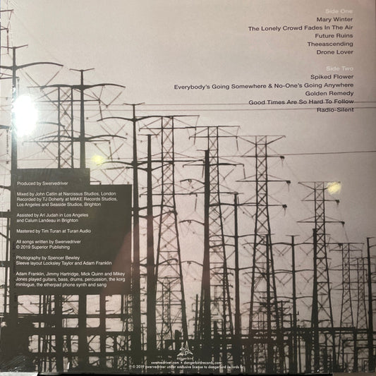 Swervedriver : Future Ruins (LP, Album, Bab)
