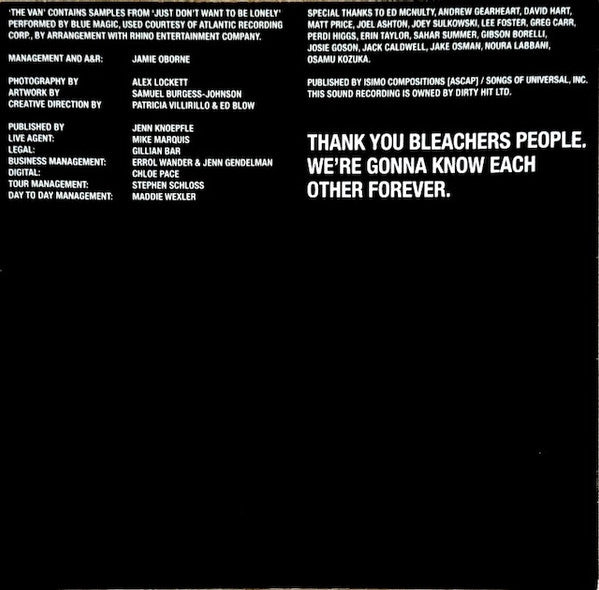 Bleachers : Everyone For Ten Minutes (LP, Album, Whi)