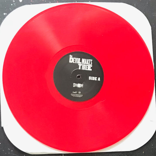 The Devil Makes Three : Stomp And Smash: Live At The Mystic Theatre (LP, Album, Red)