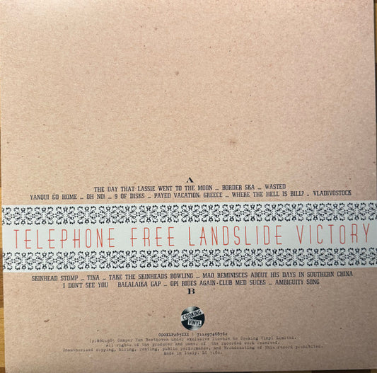 Camper Van Beethoven : Telephone Free Landslide Victory (LP, Ltd, Mus)
