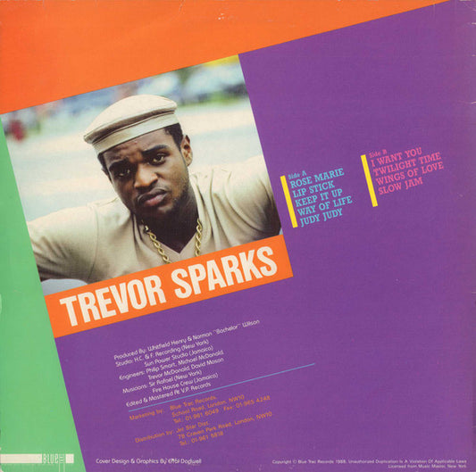 Trevor Sparks : Sparks (LP, Album)
