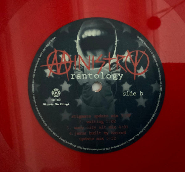 Ministry : Rantology (2xLP, Comp, Ltd, Num, RE, Red)