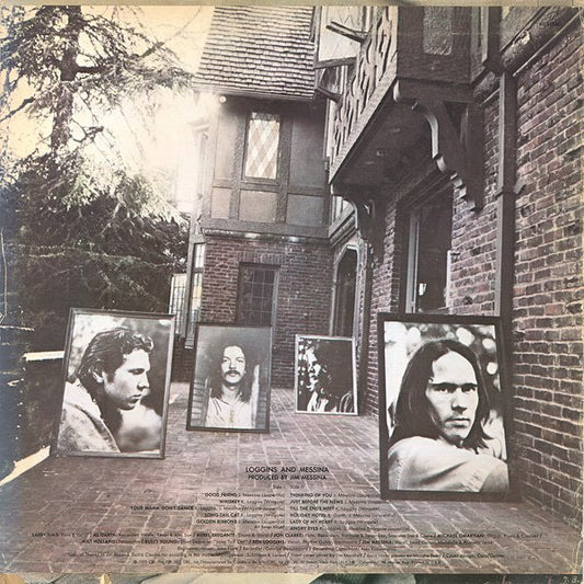 Loggins And Messina : Loggins And Messina (LP, Album, RE)