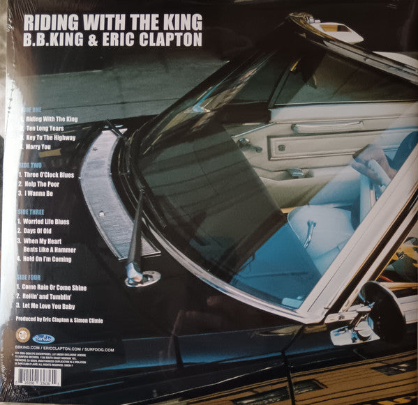 B.B. King & Eric Clapton : Riding With The King (2xLP, Album, RE, RM, 180)