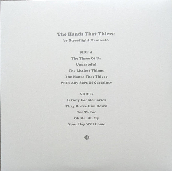 Streetlight Manifesto : The Hands That Thieve (LP, Ltd, RE, Red)