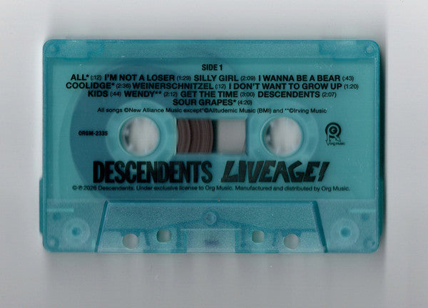 Descendents : Liveage! (Cass, Ltd, RE, Sea)