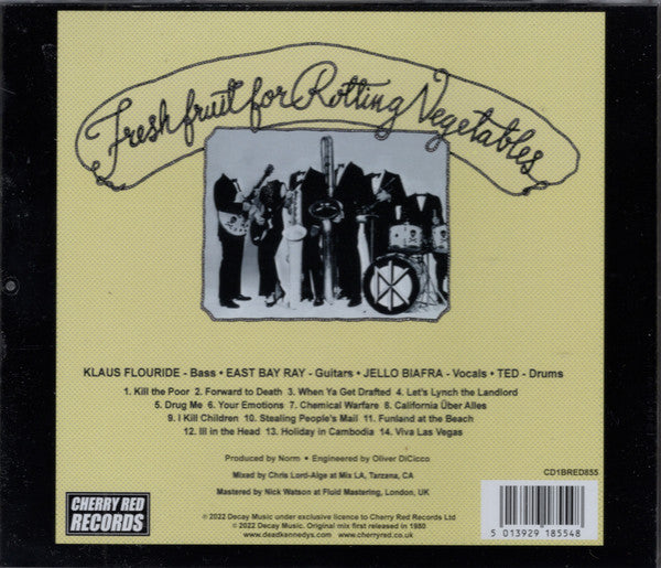 Dead Kennedys : Fresh Fruit For Rotting Vegetables (2022 Mix) (CD, Album, RE, RM)