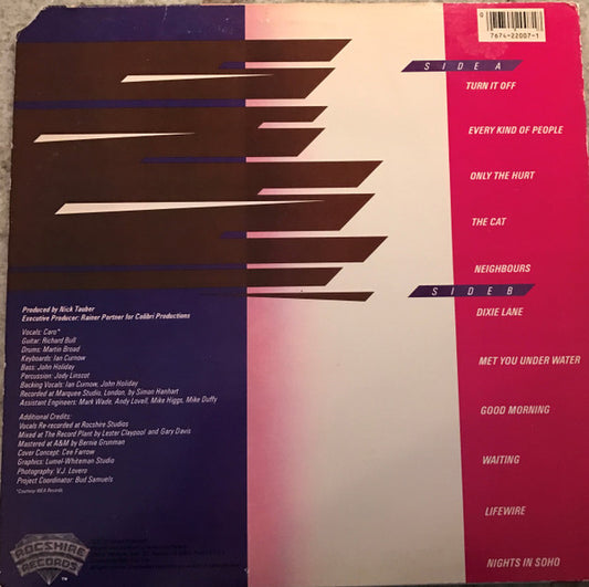 Caro (7) : The Boy Is Mine (LP, Album, Promo)