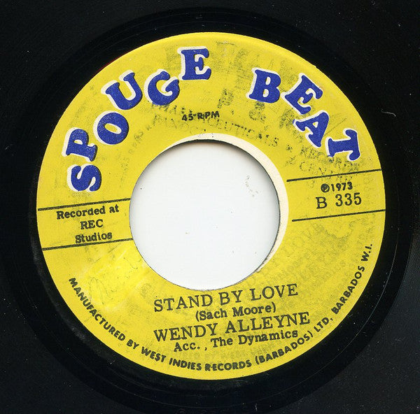 Wendy Alleyne : Hey Mr. Blues / Stand By Love (7")