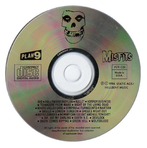 Misfits : Misfits (CD, Comp, RE)