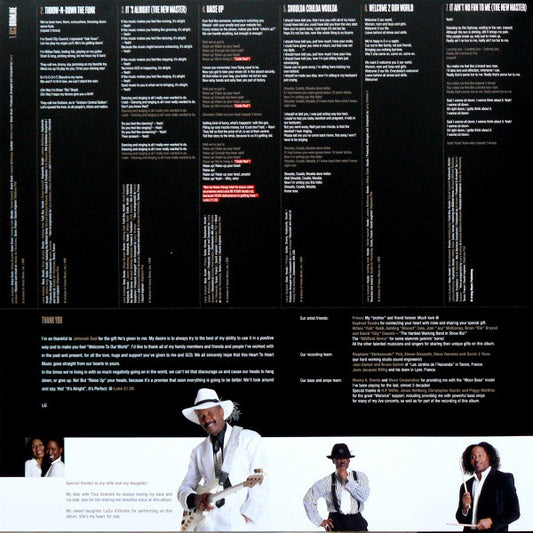 Larry Graham & Graham Central Station* : Raise Up (2xLP, Album + CD, Album)