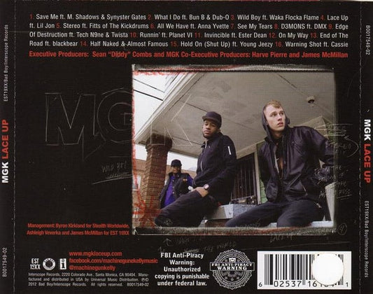 MGK* : Lace Up (CD, Album, Dlx)