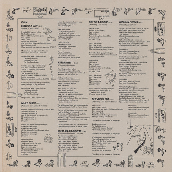 Alice Donut : Donut Comes Alive (LP, Album)