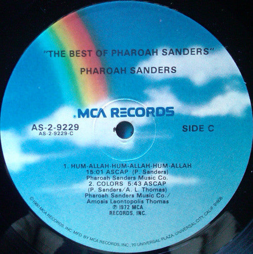 Pharoah Sanders : The Best Of Pharoah Sanders (2xLP, Comp, RE)