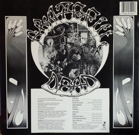The Grateful Dead : American Beauty (LP, Album, RE, Win)