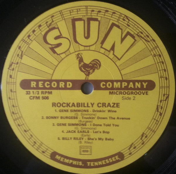 Various : Rockabilly Craze! (10", Comp)