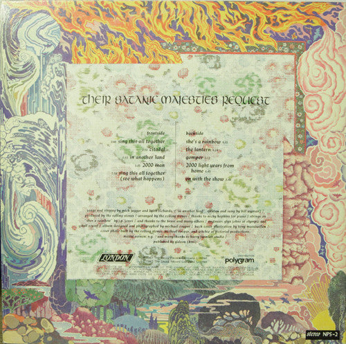 The Rolling Stones : Their Satanic Majesties Request (LP, Album, RE)