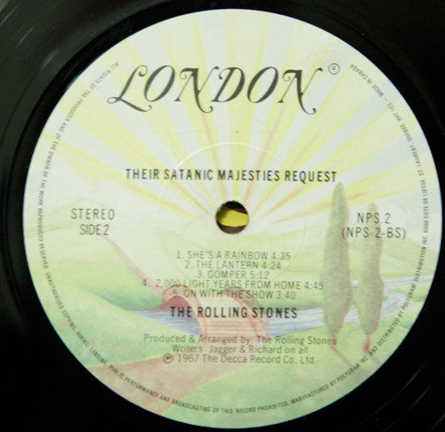 The Rolling Stones : Their Satanic Majesties Request (LP, Album, RE)