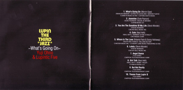 Yuji Ohno & Lupintic Five : Lupin The Third 「Jazz」 〜What's Going On?〜 (CD, Album, Pap)