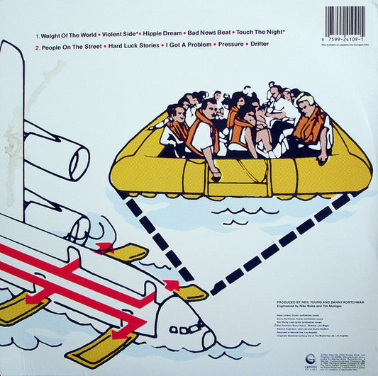 Neil Young : Landing On Water (LP, Album, All)