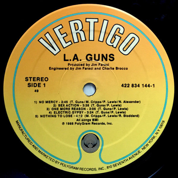 L.A. Guns : L.A. Guns (LP, Album)