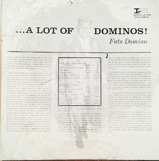 Fats Domino : ...A Lot Of Dominos ! (LP, Album, Mono)
