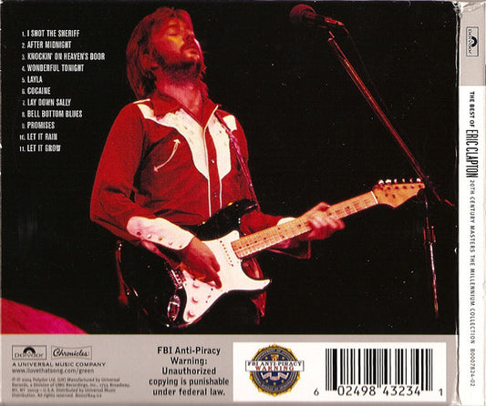 Eric Clapton : The Best Of Eric Clapton (CD, Comp, RE, RM, Eco)