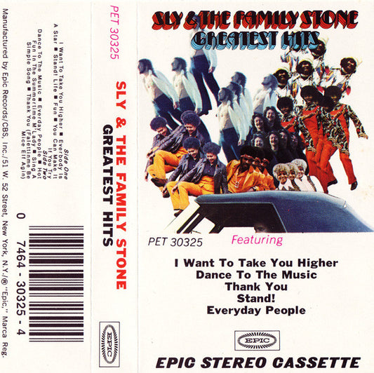 Sly & The Family Stone : Greatest Hits (Cass, Comp, RE, Dol)
