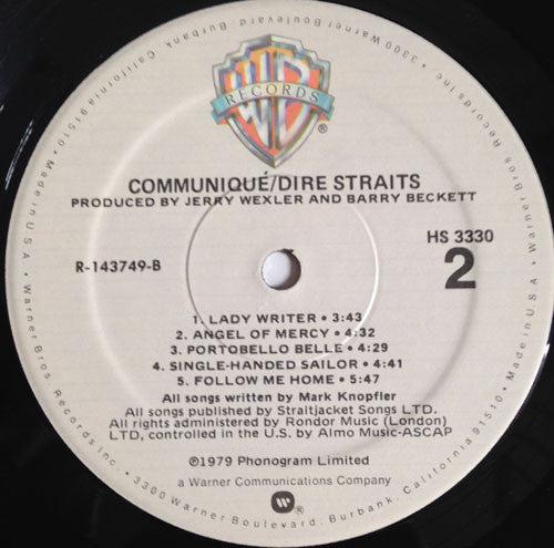 Dire Straits : Communiqué (LP, Album, Club, RCA)