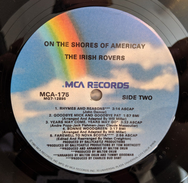 The Irish Rovers : On The Shores Of Americay (LP, RE)