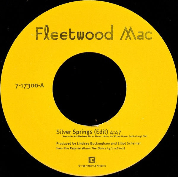 Fleetwood Mac : Silver Springs (7", Single)