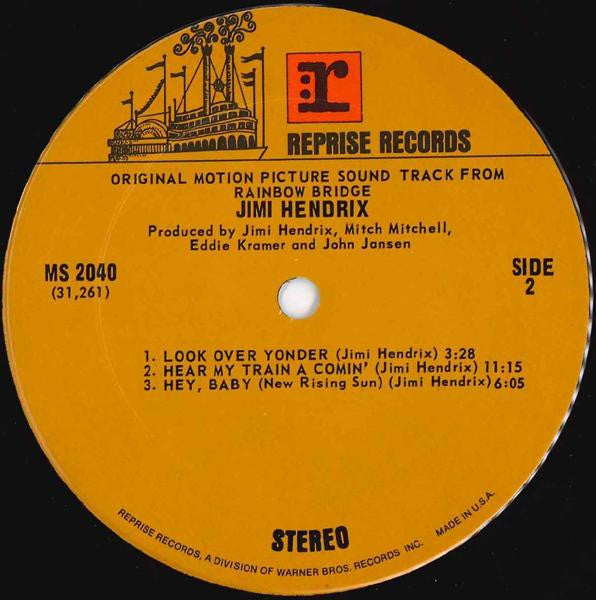 Jimi Hendrix : Rainbow Bridge - Original Motion Picture Sound Track (LP, Album, Pit)