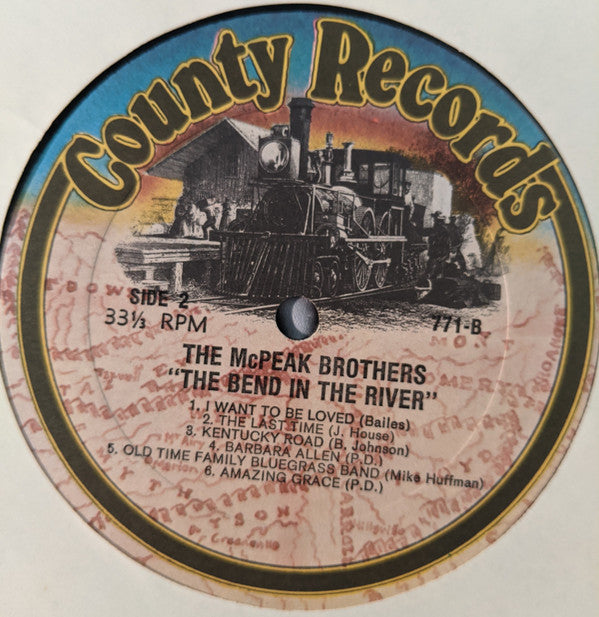 The McPeak Brothers : Bend In The River (LP, Album)