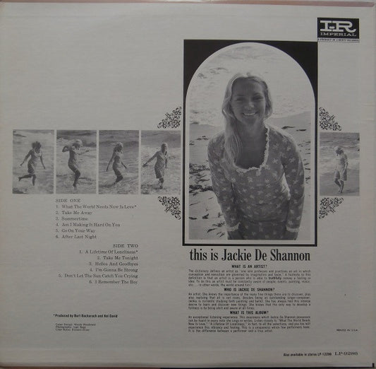 Jackie DeShannon : This Is Jackie DeShannon (LP, Album, Mono, Ind)