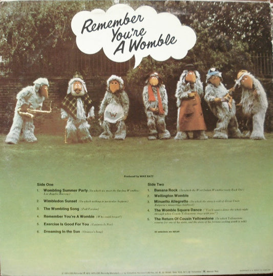 The Wombles : Remember You're A Womble (LP)