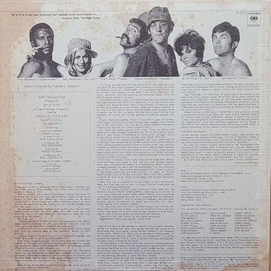 Johnny Mandel : M*A*S*H (Original Soundtrack Recording) (LP, Album)