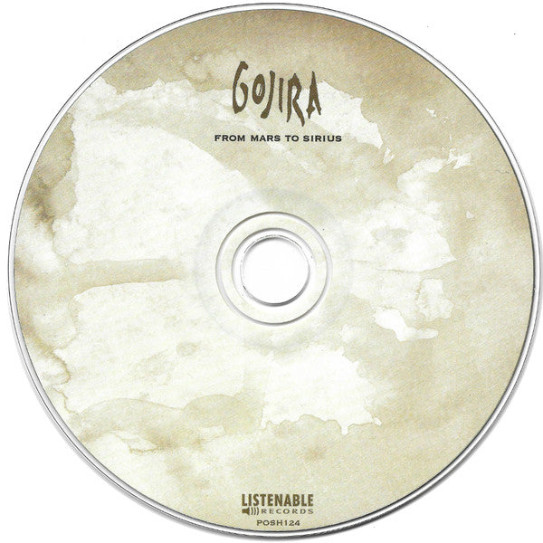 Gojira (2) : From Mars To Sirius (CD, Album, RE)