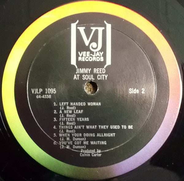 Jimmy Reed : Jimmy Reed At Soul City (LP, Album, Mono, Mon)