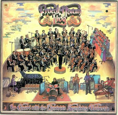Procol Harum In Concert With The Edmonton Symphony Orchestra : Live (LP, Album, Pit)