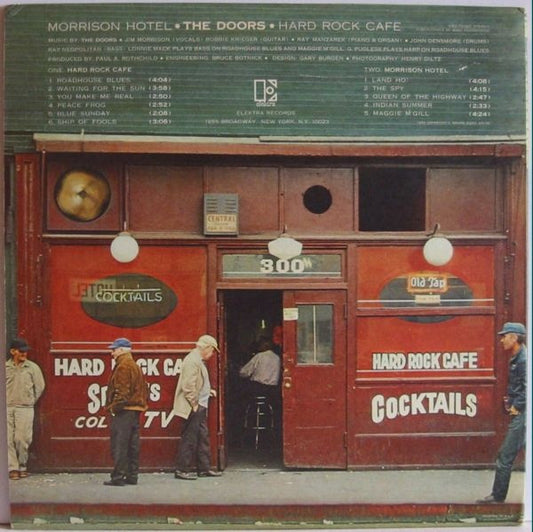 The Doors : Morrison Hotel (LP, Album, Wad)
