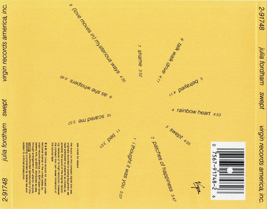 Julia Fordham : Swept (CD, Album)