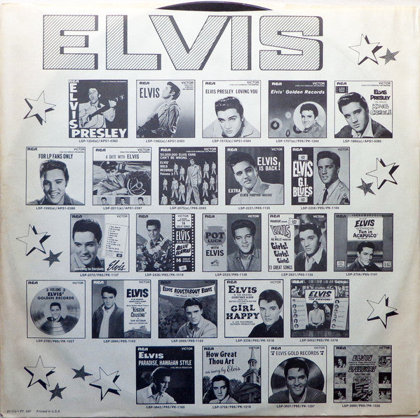 Elvis Presley : 50,000,000 Elvis Fans Can't Be Wrong (Elvis' Gold Records, Vol. 2) (LP, Comp, RE)