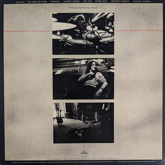 Rush : Permanent Waves (LP, Album, Ter)