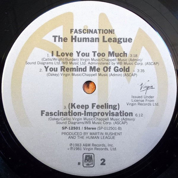 The Human League : Fascination! (LP, MiniAlbum, R -)