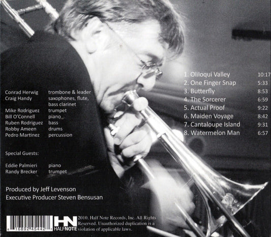 Conrad Herwig With Eddie Palmieri & Randy Brecker : The Latin Side Of Herbie Hancock (CD, Album)