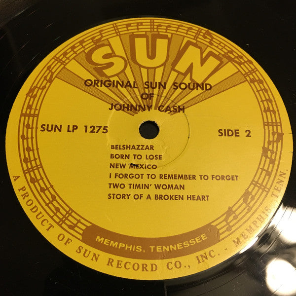 Johnny Cash : Original Sun Sound Of Johnny Cash (LP, Album)