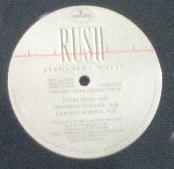 Rush : Permanent Waves (LP, Album, Club)